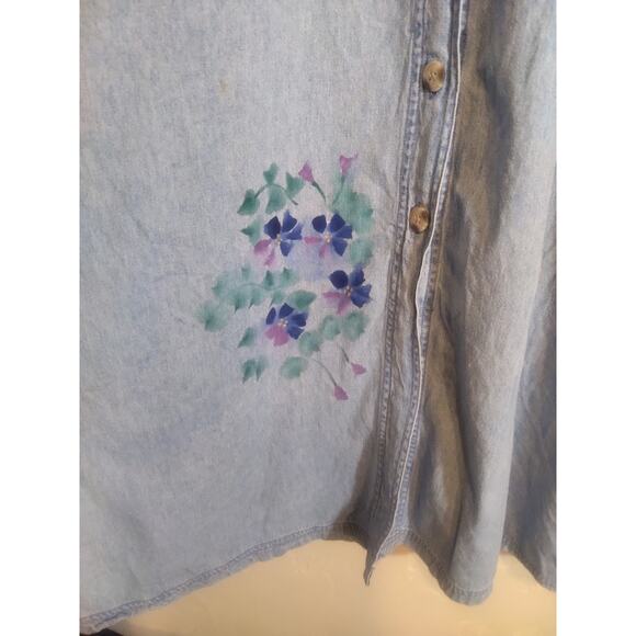 Fads Vintage Button-up Maxi Dress - Picture 4 of 8